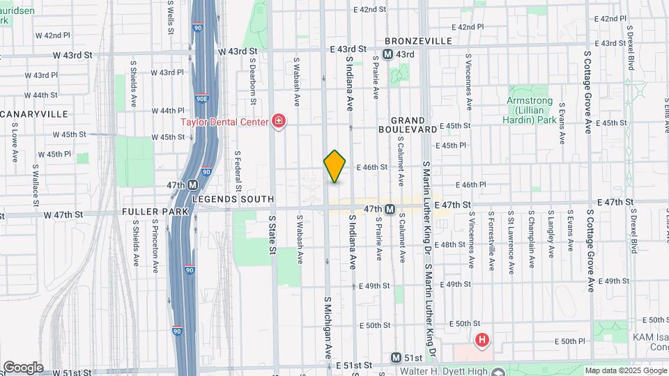 4623 S Michigan Ave, Unit 2 Mapa y Detalles de la Ubicación