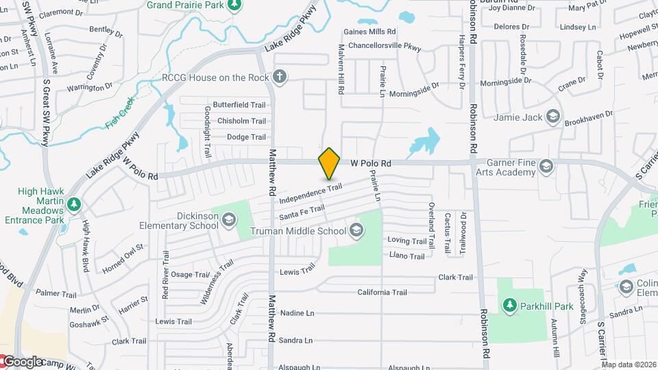 1522 Independence Trail, Unit LOWER Map and Location Details