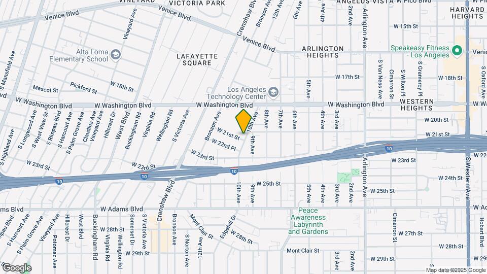 4001 W 21st St Mapa y Detalles de la Ubicación