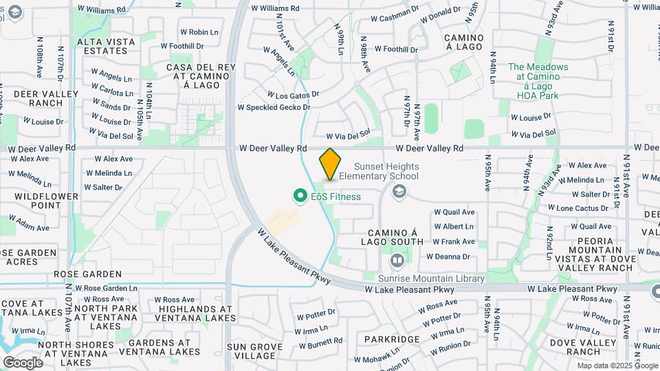 9902 W Melinda Ln Map and Location Details
