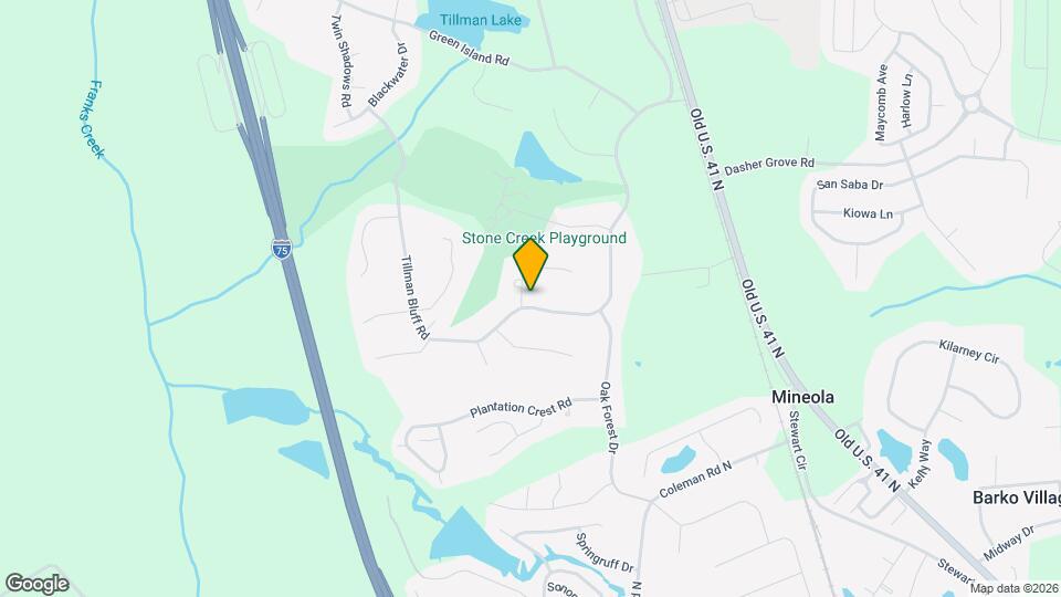 4602 Ridgeview Cir Map and Location Details