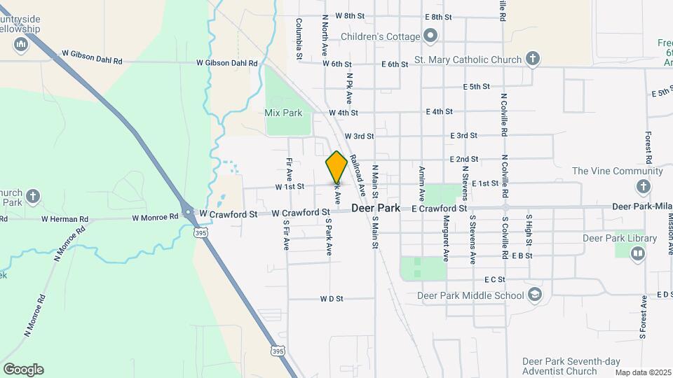 205 N Arnim Ave Map and Location Details