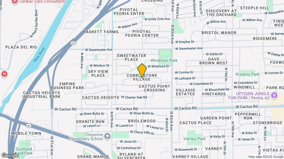 12522 N 85th Ave Map and Location Details