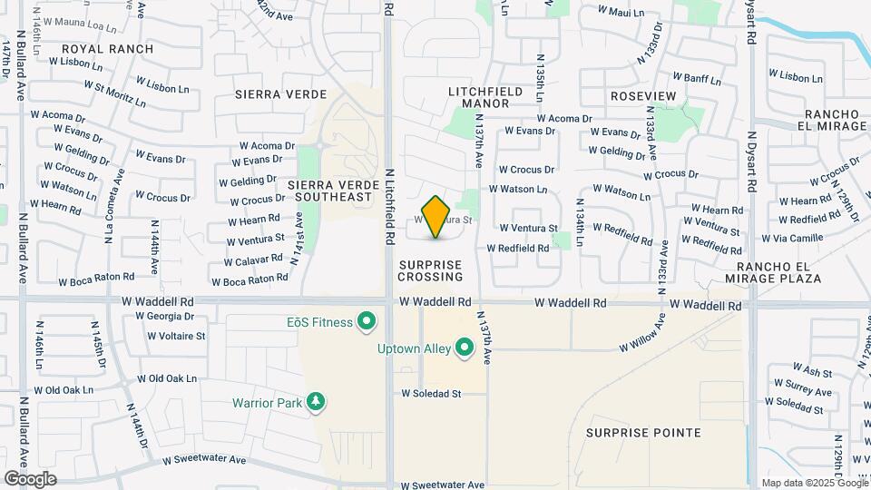 13797 W Redfield Rd Map and Location Details