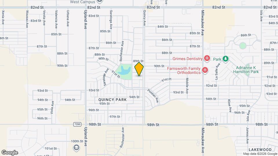 6905 91st St Map and Location Details