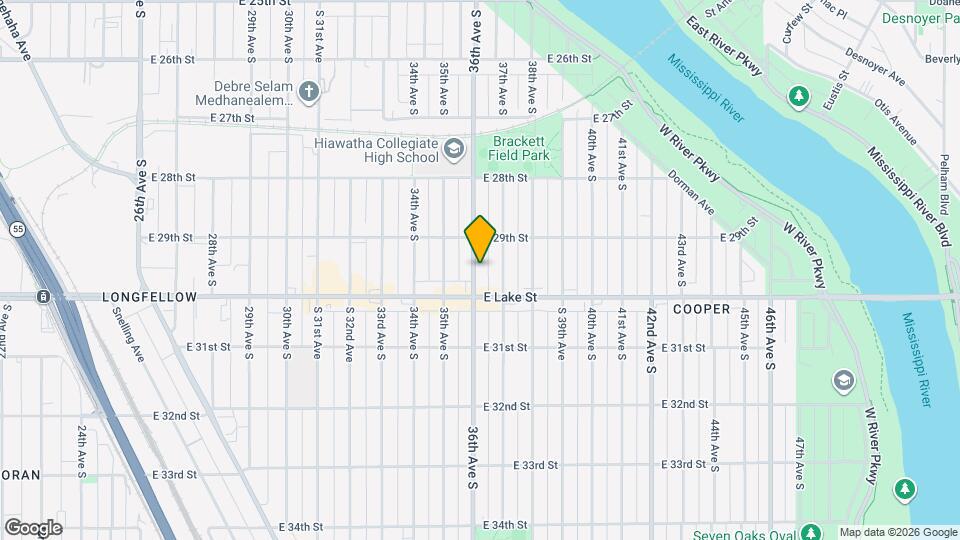 2933 36th Ave S Map and Location Details