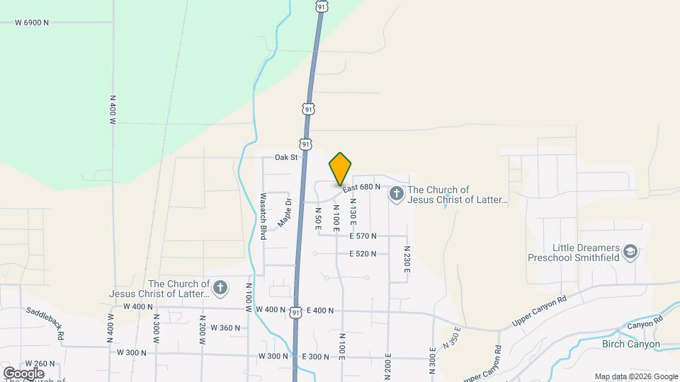 101 E 630 N Mapa y Detalles de la Ubicación