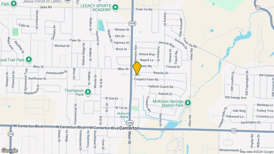 111 Coopers Farm Rd Map and Location Details