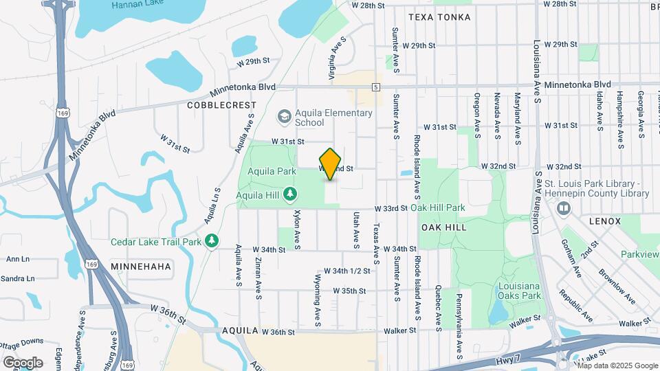 3200 Virginia Ave S Map and Location Details