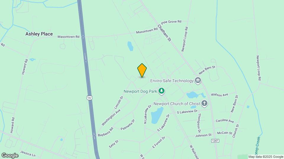 105 Huntmaster Ct Mapa y Detalles de la Ubicación