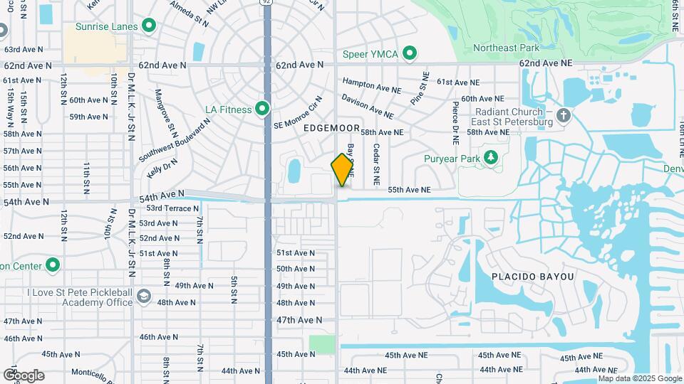 5417 1st St NE Map and Location Details