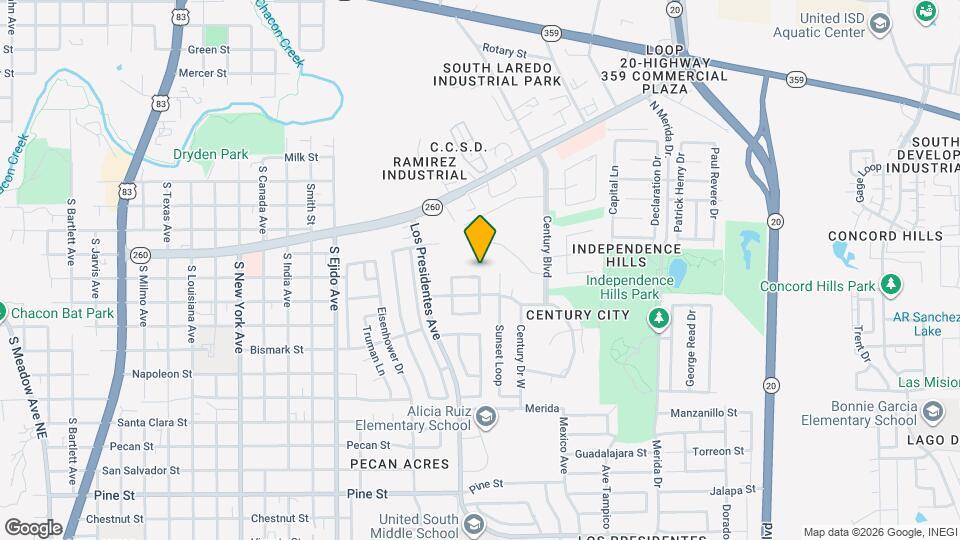 3818 N Lost Creek Loop Map and Location Details