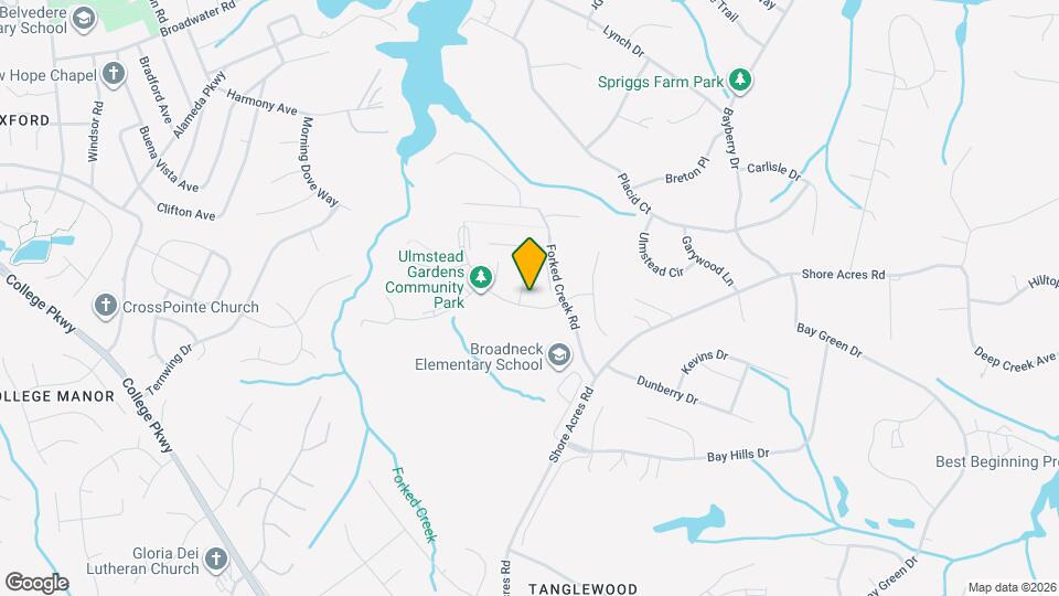 1195 Palmwood Ct Map and Location Details