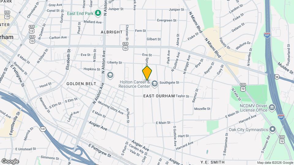 303 Spruce St Map and Location Details