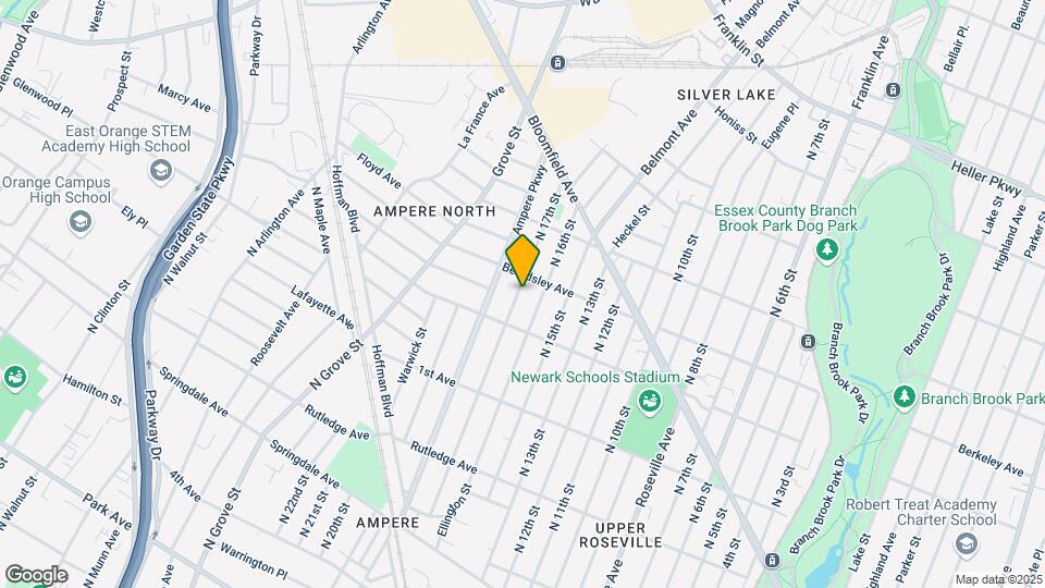 208 N 17th St Mapa y Detalles de la Ubicación