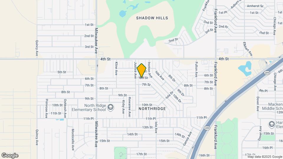 6113 6th St Map and Location Details