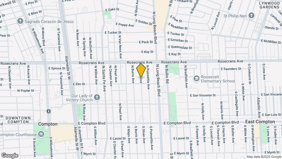 711 N Sloan Ave Map and Location Details