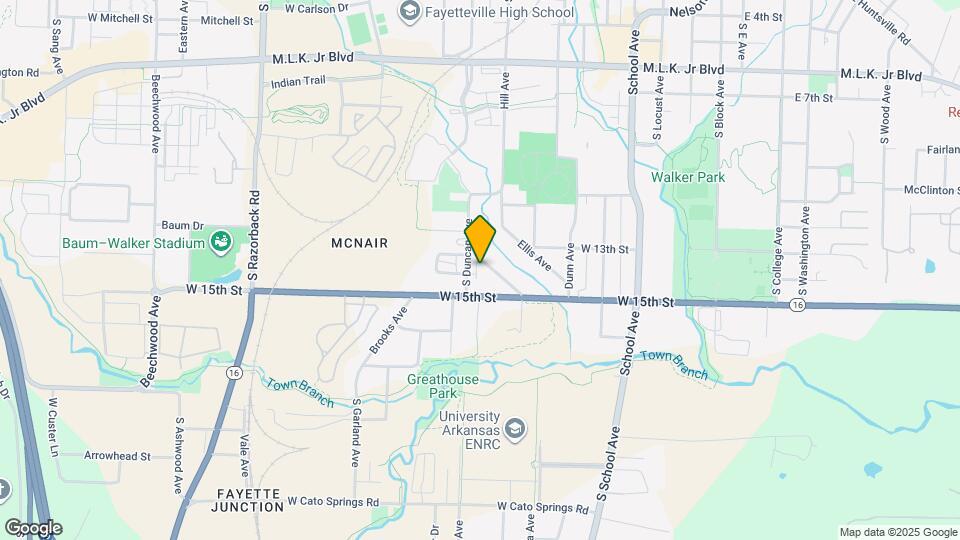 1323 Van Buren Ave Map and Location Details