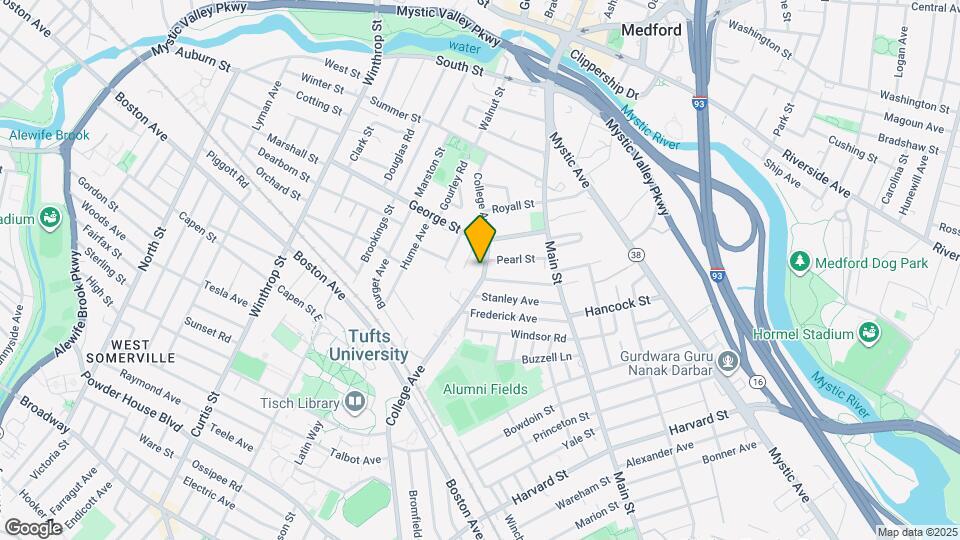 87 College Ave Map and Location Details