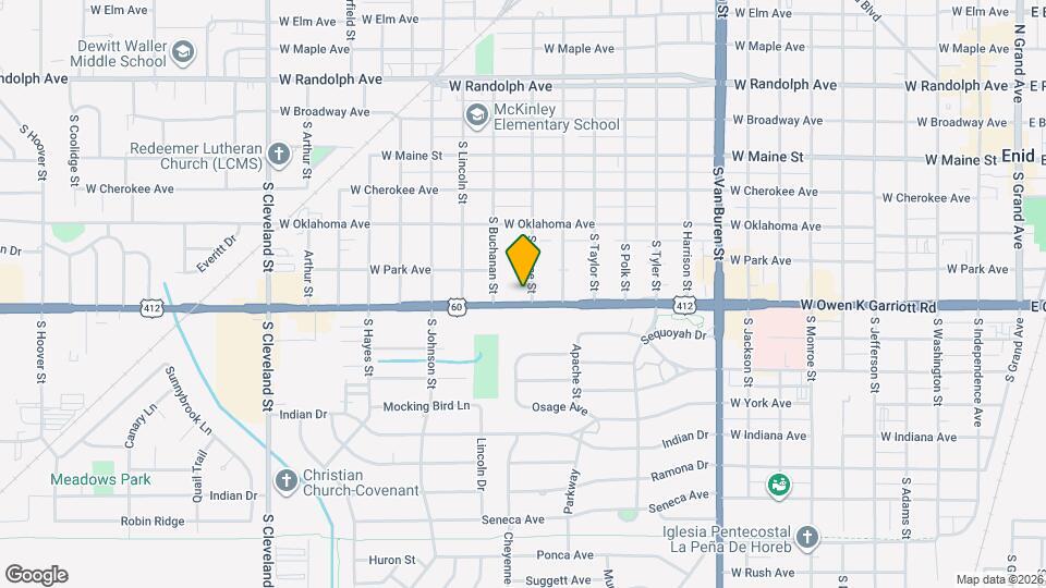 528 S Pierce St Map and Location Details