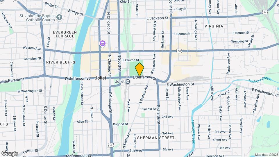 132-134 E Jefferson St Map and Location Details