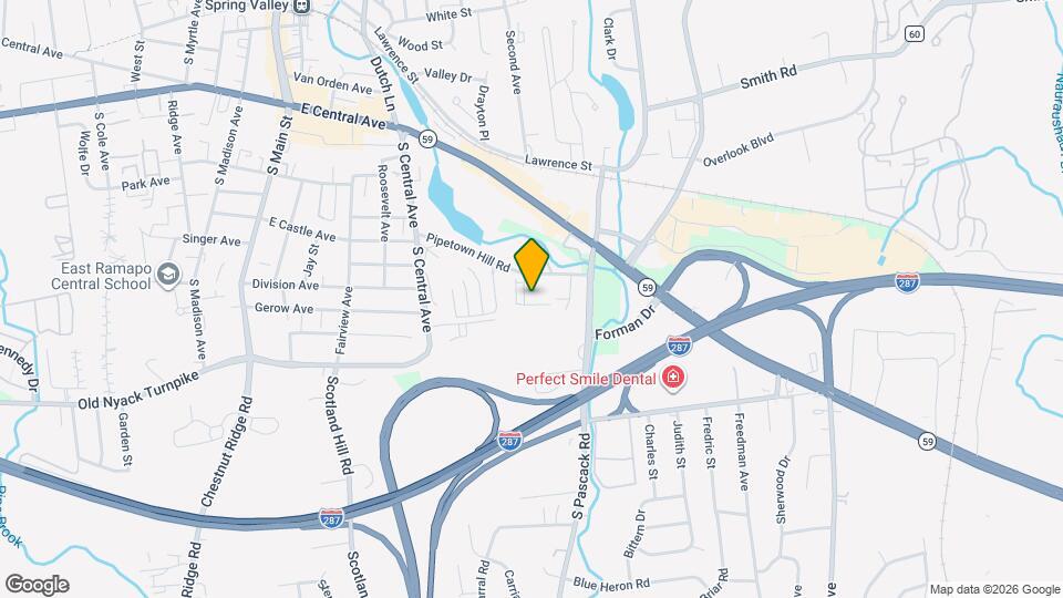 127 Pipetown Hill Rd Map and Location Details