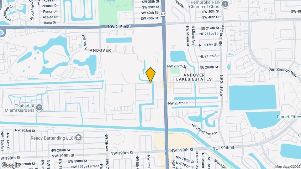 280 NW 207th St Map and Location Details