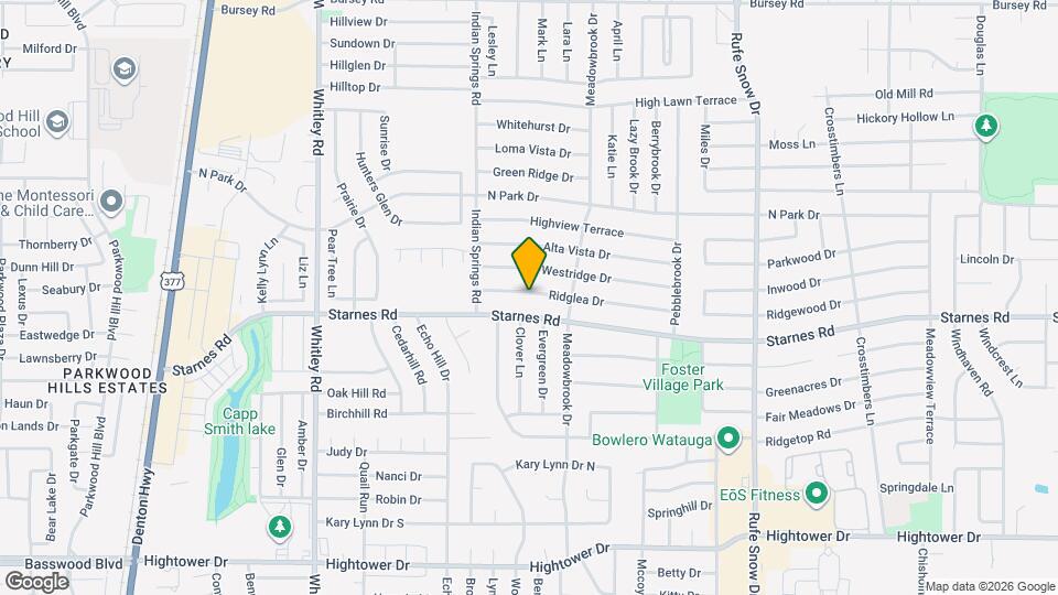 6436 Ridglea Dr Map and Location Details