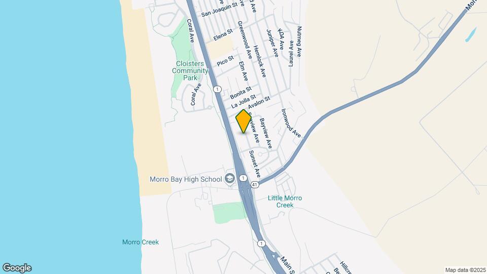 2077 Sunset Ave Mapa y Detalles de la Ubicación