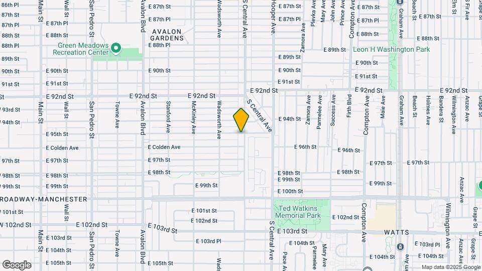 9501 Clovis Ave Map and Location Details
