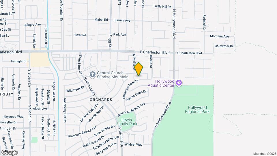 1461 Tangerine Rose Dr Mapa y Detalles de la Ubicación
