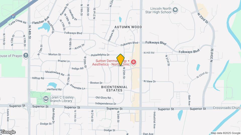 2401 Minuteman Dr Map and Location Details