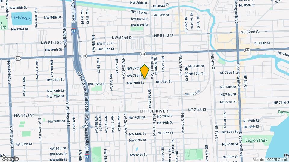 53 NW 75th St Mapa y Detalles de la Ubicación