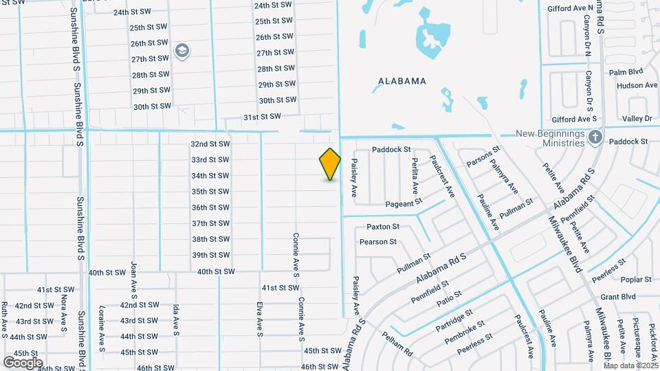 2502 35th St SW Map and Location Details