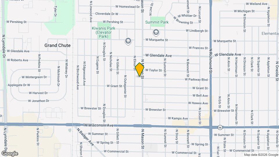 1745 N Mason St, Unit B Map and Location Details