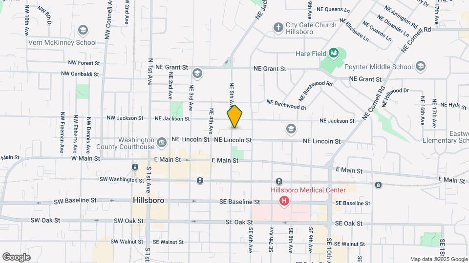 224 NE 5th Ave Map and Location Details