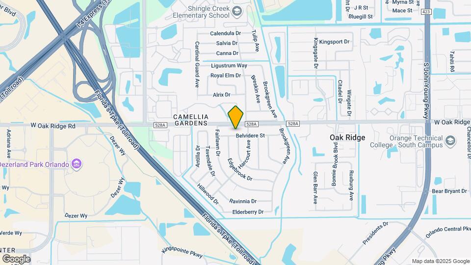 4521 Belvidere St Map and Location Details