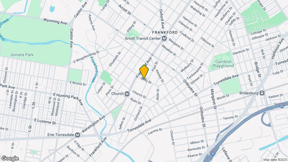 1636 Unity St Map and Location Details