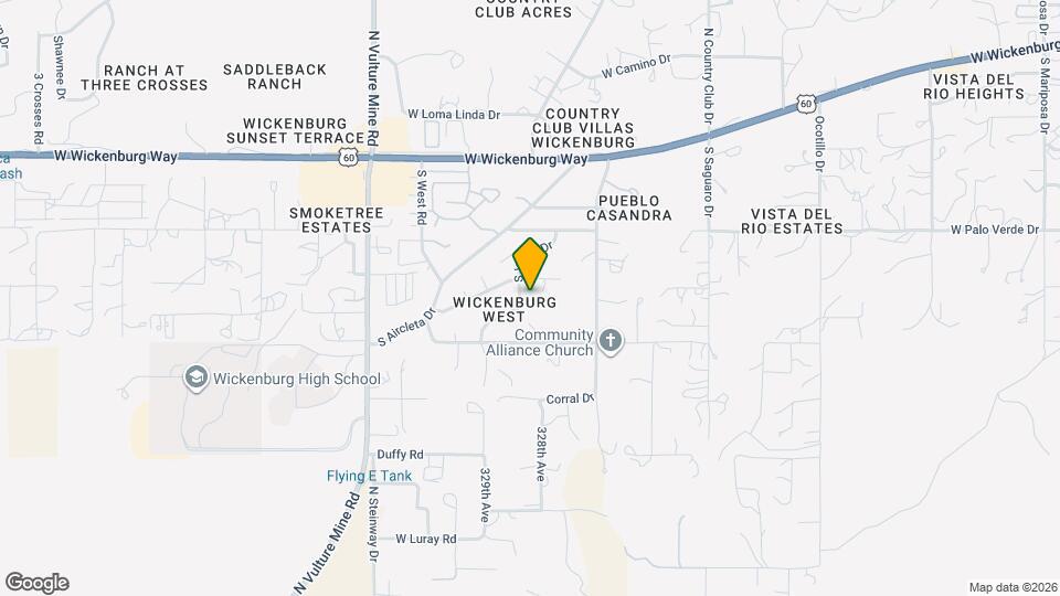 820 S Yaqui Dr Map and Location Details