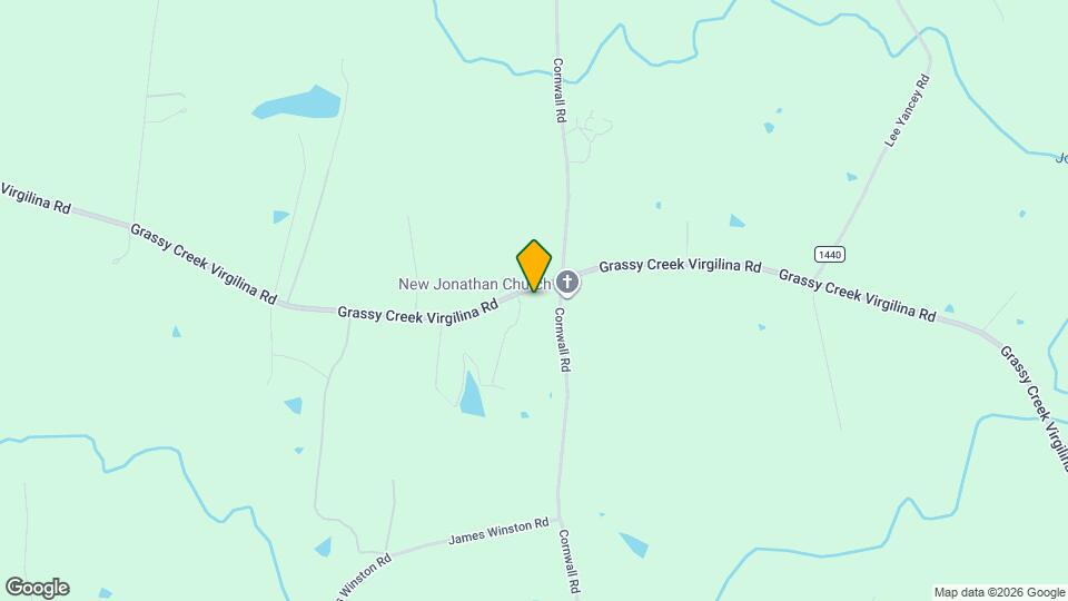 2124 Grassy Creek Virgilina Rd Map and Location Details