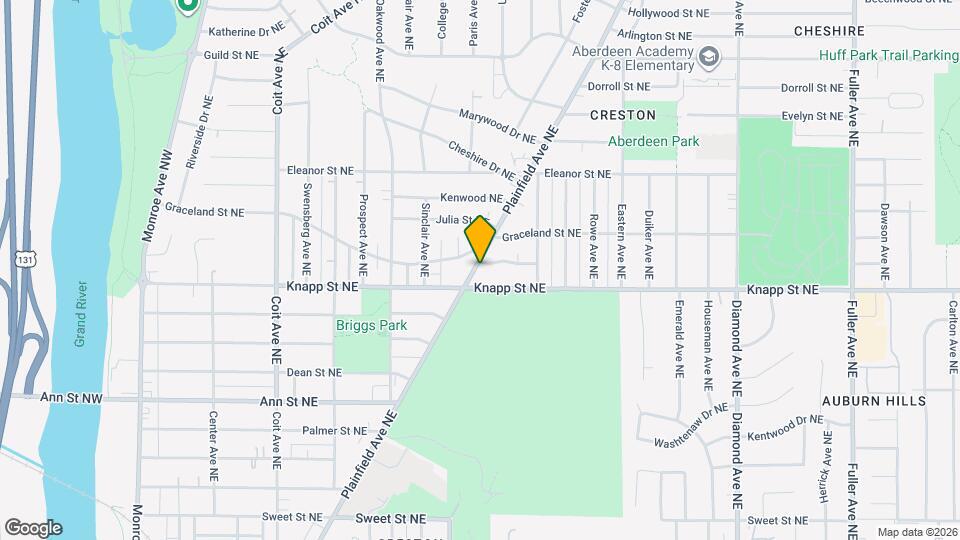 508 Woodridge St NE Map and Location Details