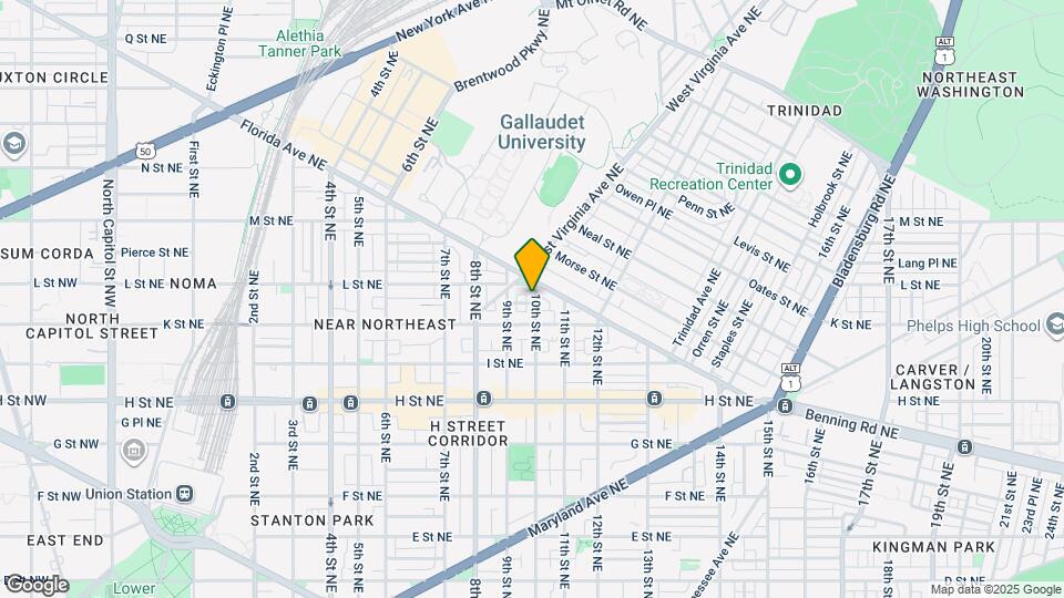 1014 10th St NE Map and Location Details