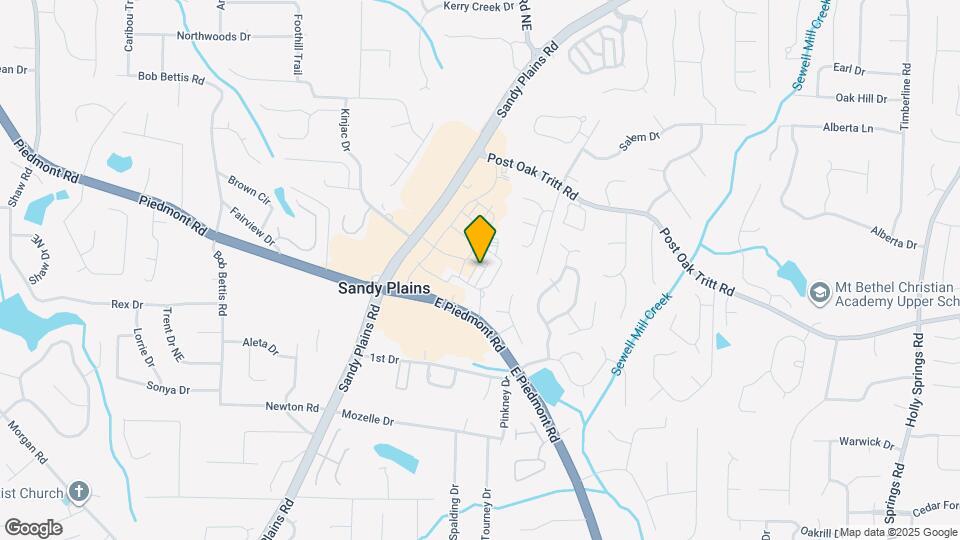 2604 Alcovy Trl NE Map and Location Details