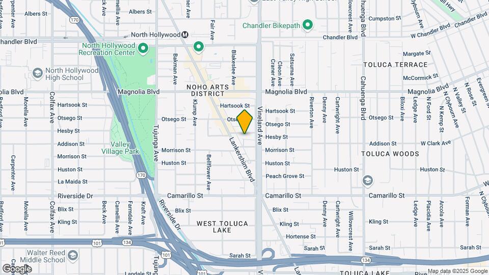 11030 Hesby St Map and Location Details