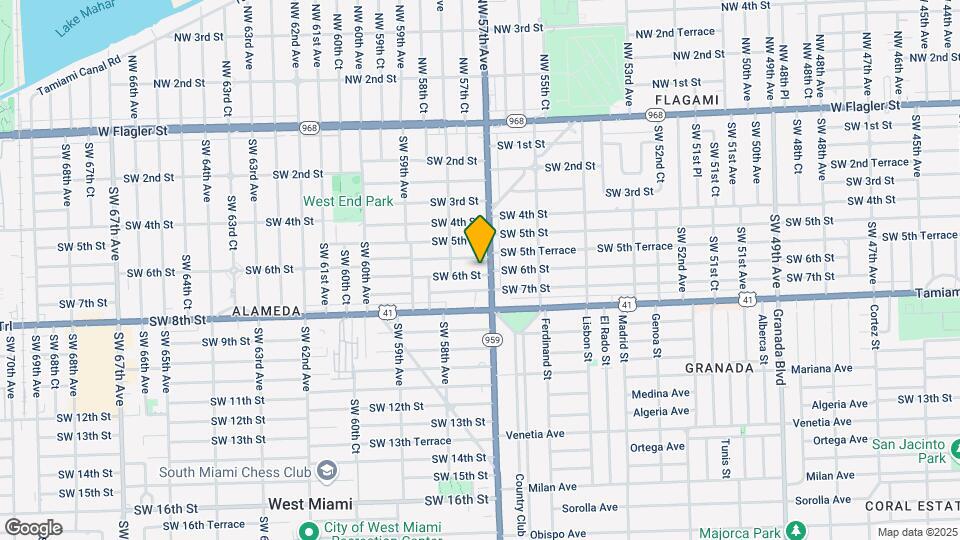 5709 SW 6th St Mapa y Detalles de la Ubicación