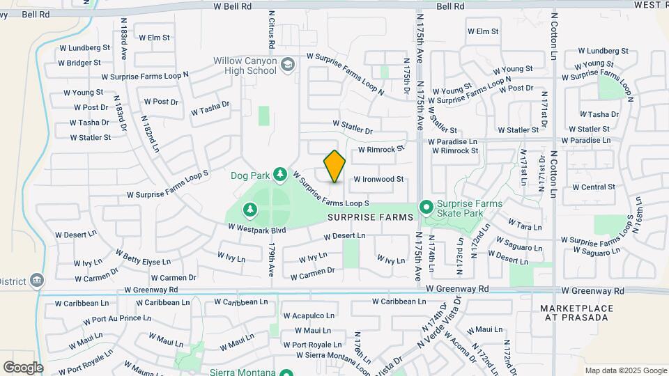 15973 N 177th Ct Map and Location Details