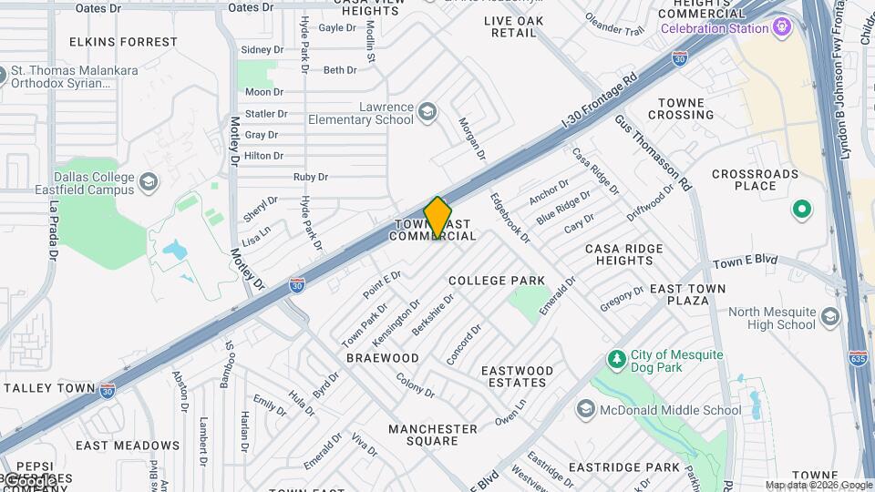 3109 Point E Dr Map and Location Details