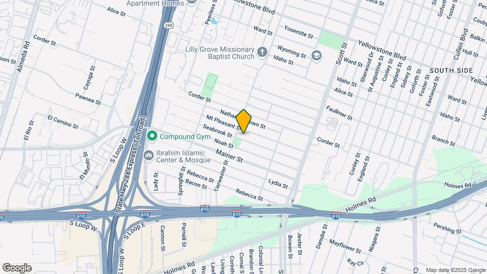 3615 Seabrook St Map and Location Details