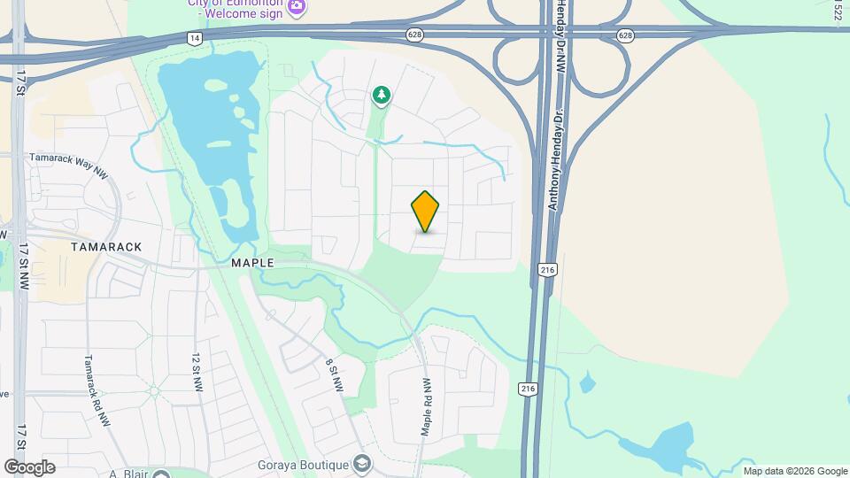 2610 Maple Way NW Map and Location Details