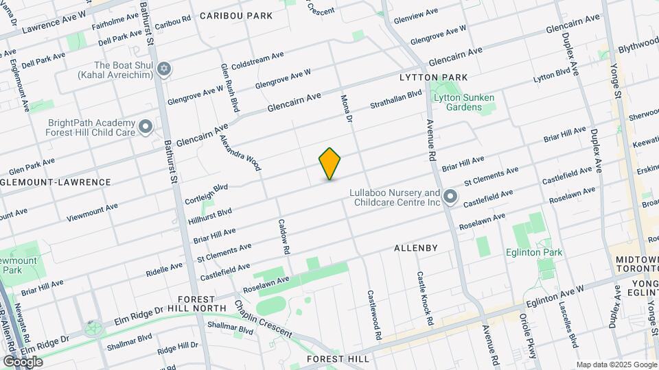 139 Hillhurst Blvd Map and Location Details